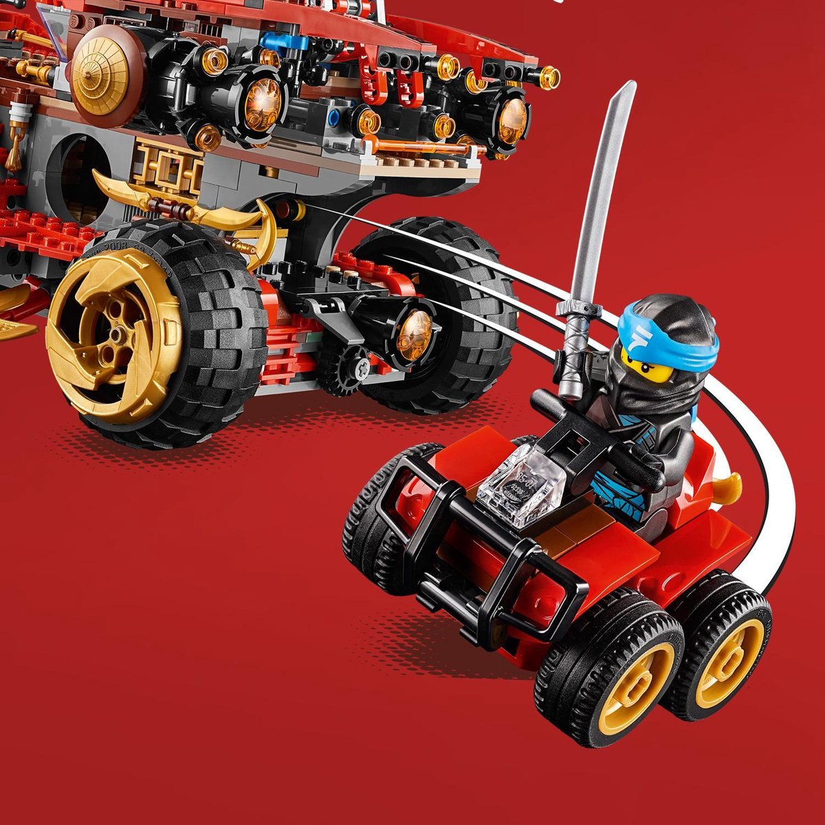 LEGO Ninjago Landbounty - 70677 - Mobiele Basis | bol
