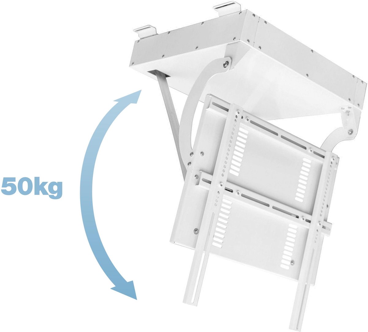 Multibrackets 2048 tv-bevestiging 190,5 cm (75") Wit