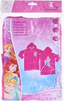 Disney Prinses  - Regenjas - Roze - Assepoester- Kinderen - Maat 5-6 jaar - 100% PVC - Disney - Princess