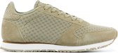 Woden Vrouwen Suède Python Lage sneakers / Damesschoenen  Ydun Sue Mesh II - Beige - Maat 39