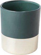 Theelichthouder - Waxinelichthouder - Groen Rond Glas - ø7cm