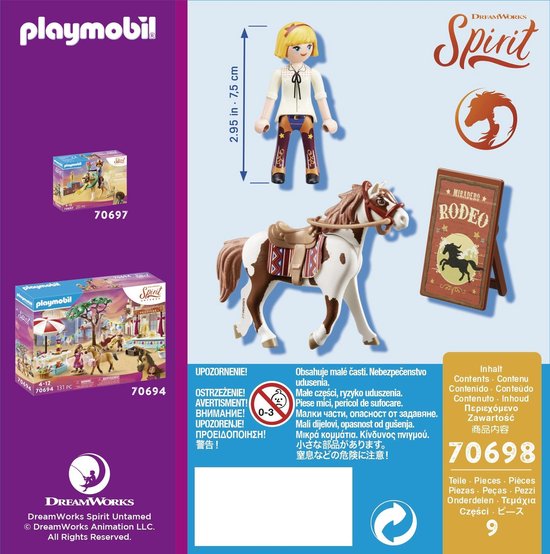 PLAYMOBIL Spirit Rodeo Abigail - 70698 - PLAYMOBIL