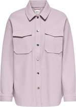 Only Jas Onlmaci L/s Shacket Pnt 15222966 Lavender Frost Dames Maat - XS
