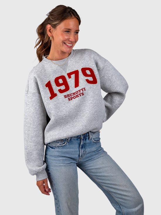 Pull Brunotti Aldora pour femme | Gris clair mêlé - XXL