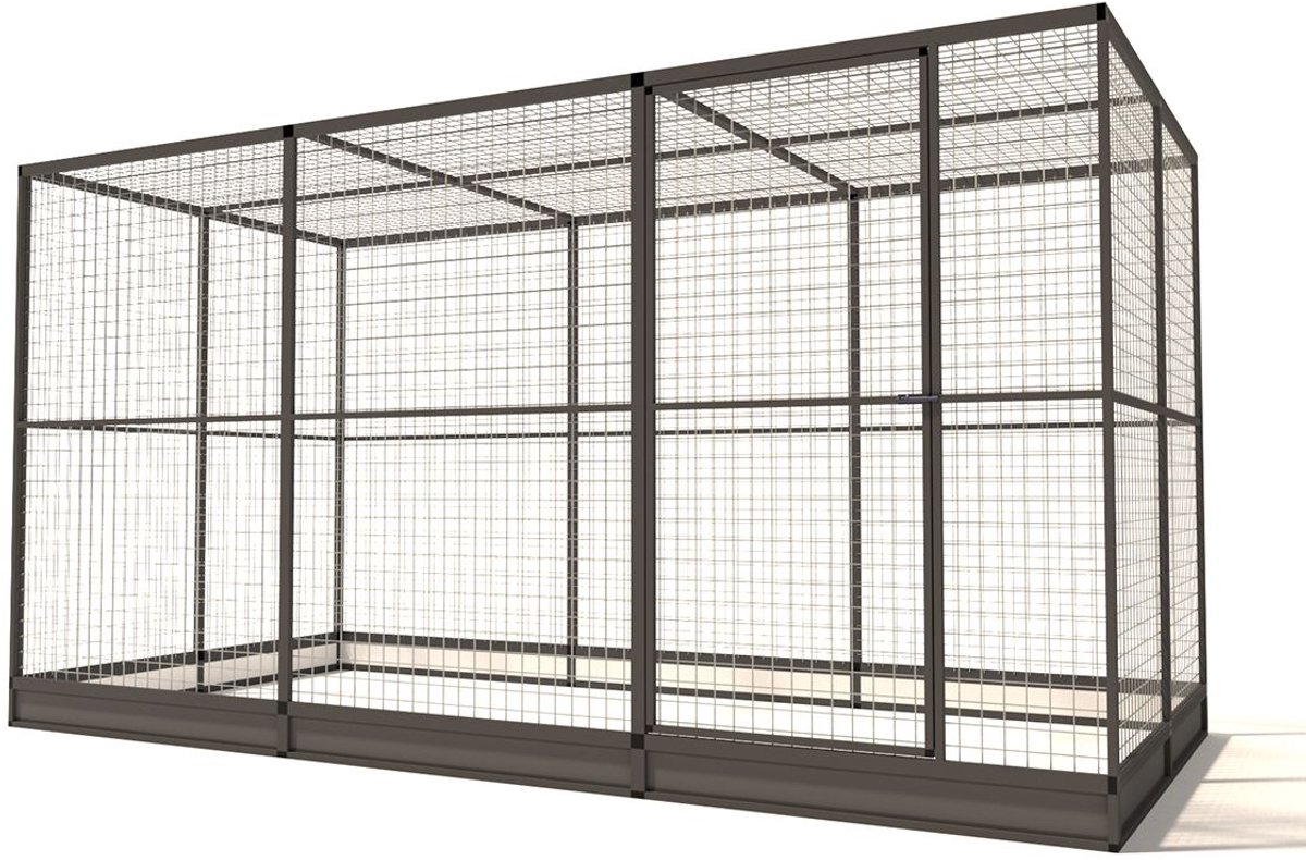 Glorenza aluminium Noa - 363x176x193