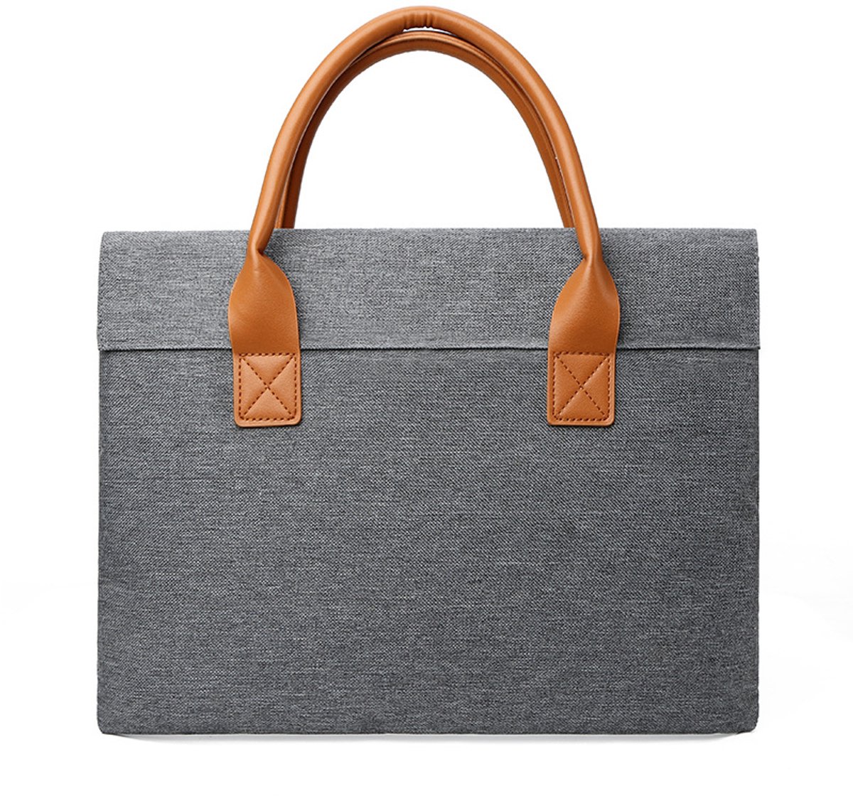 Laptoptas laptoptas aktetas magneetsluiting aktetas laptoptas, large grey