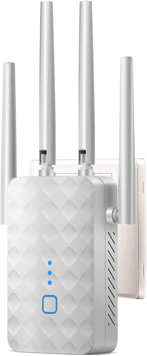 Solacis Wifi versterker stopcontact - Wifi versterker - Wifi repeater - Wifi stopcontact - Wifi verbeteren - Betere wifi - Must have voor een betere wifi in huis!