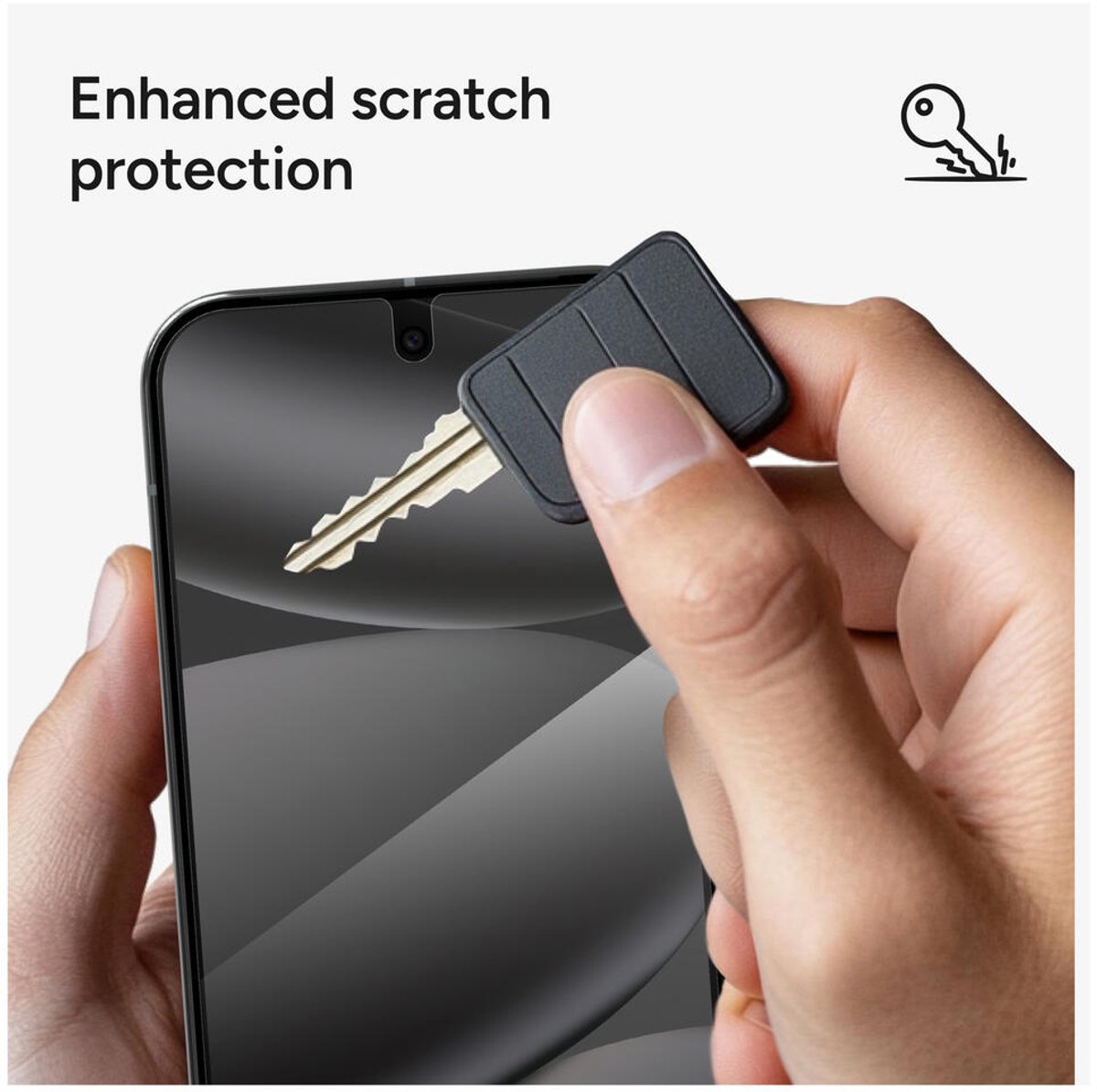 Protection écran Verre Trempé Anti-espion Pour Google Pixel 10/10 Pro - Lot De 2 - Dureté 9H, Sans Bulles - 10