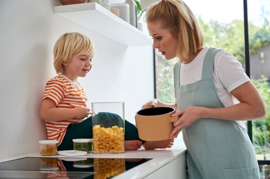 Mepal - Set de boîtes de conservation Modula 4 pièces - Wit - 4 x 1000 ml