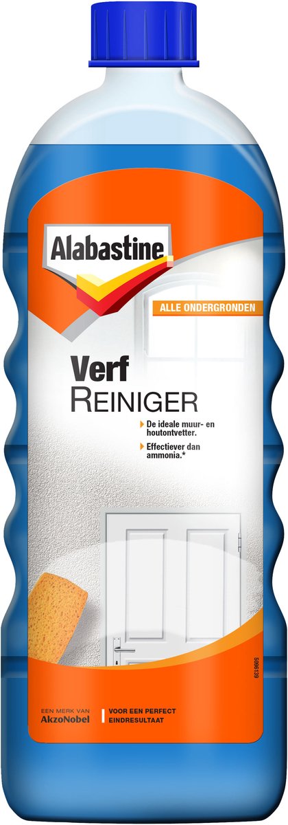 Alabastine - Verfreiniger - 500 ML - Voor het reinigen en ontvetten van oud schilderwerk (incl. latex - muur- en plafondverf) - Effectiever en veiliger dan ammoniak