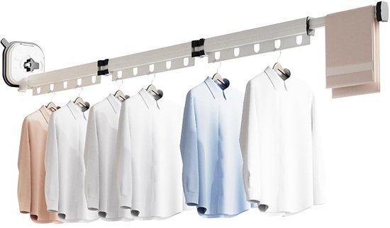 Geen ponsen Opvouwbare kleerhanger, aluminium intr