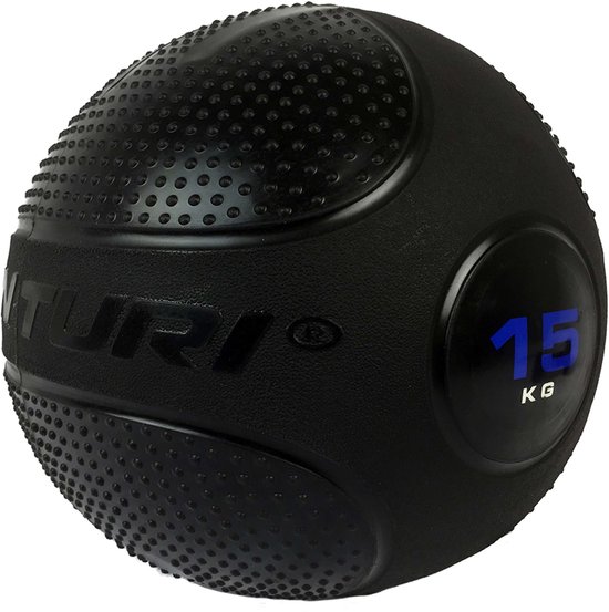 Tunturi Slam Ball - Slam Ball - Functional Training - 15 kg - Zwart