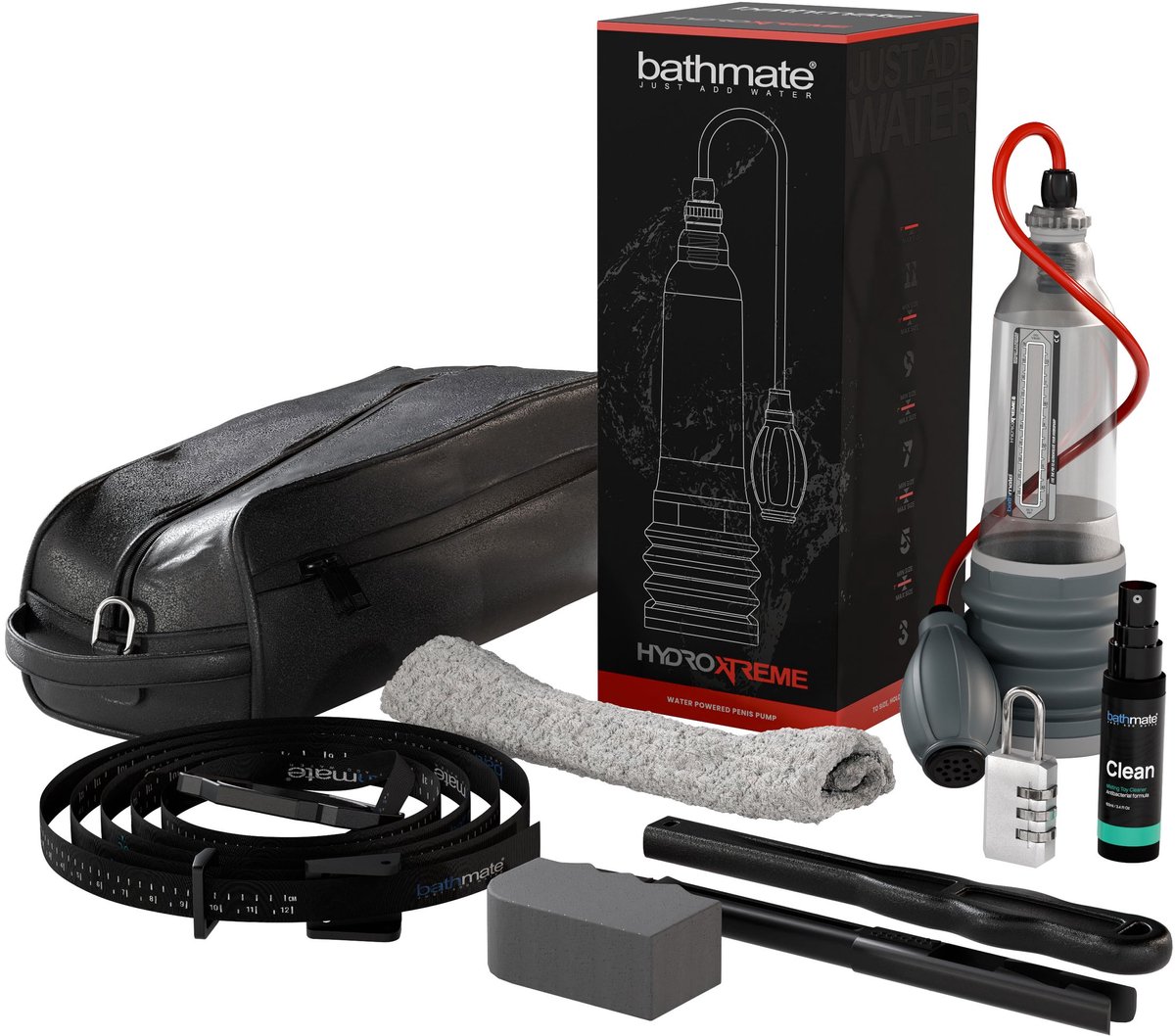 Bathmate - HydroXtreme8 Penis Pomp - Transparant
