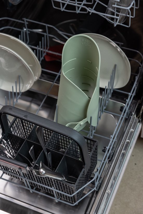 Bébé on the Move - Yummy Mat - Set de table et tapis anti-goutte 2 en 1 - Enroulable et portable - Compatible lave-vaisselle - Anti-poussière - Aspen