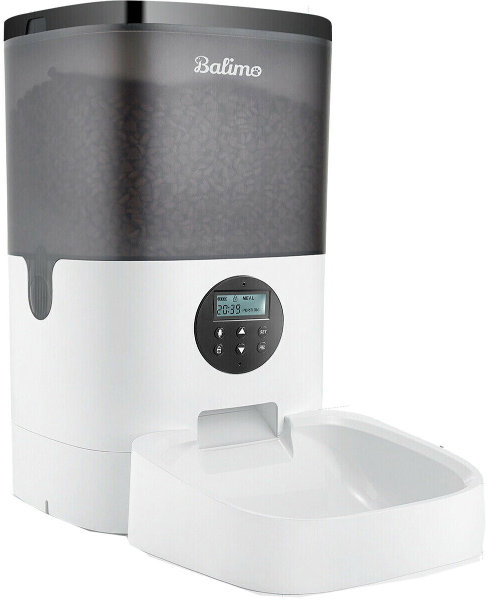 PUPPY KITTY Automatische Voerbak 4L - Kat en Hond -