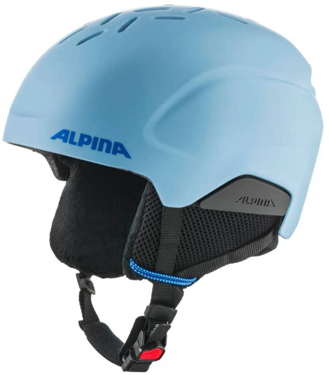 Alpina Pizi Junior Skihelm - Smoke Blue Matt | Maat: 51 - 55 cm