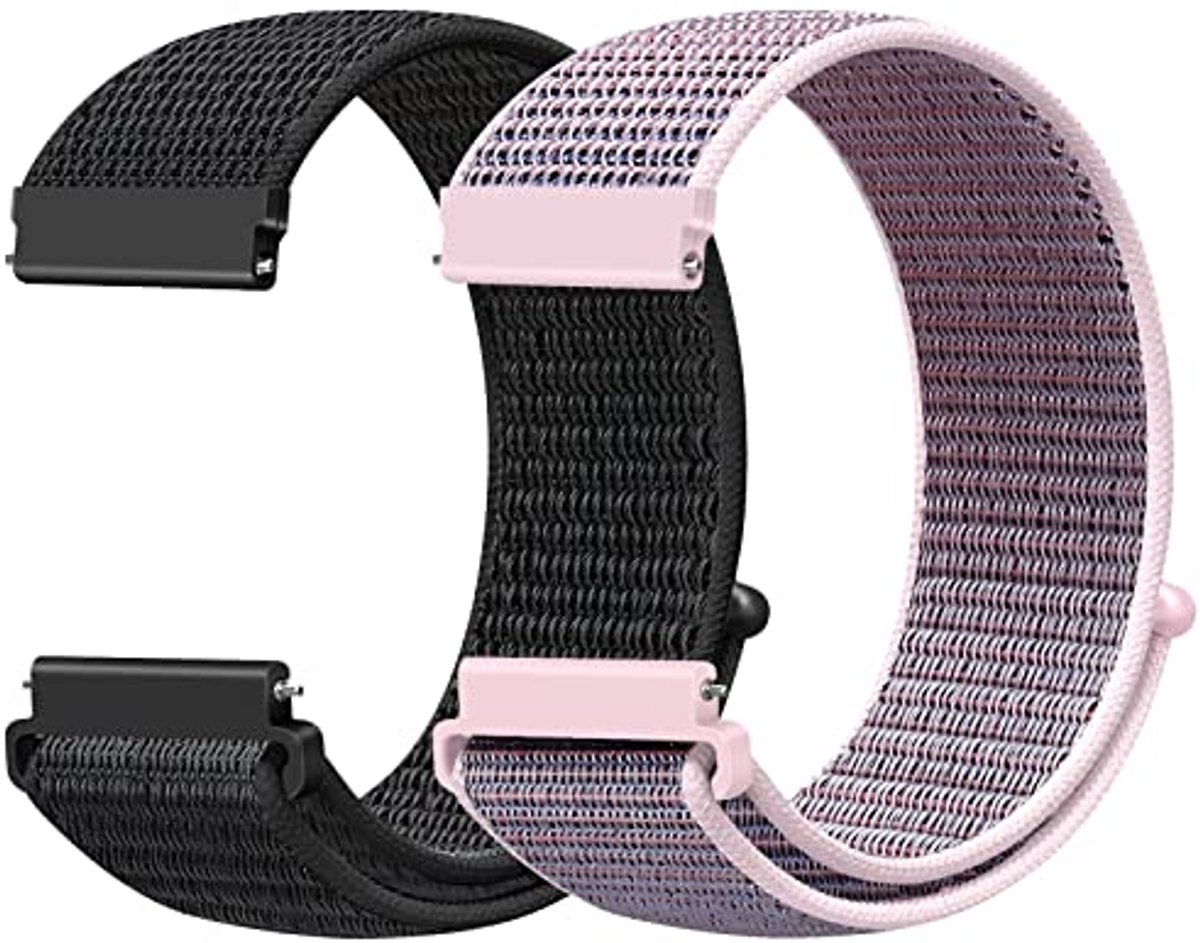 Sporthorlogeband voor heren en dames - Quick-release - 18mm, 19mm, 20mm, 22mm breedte