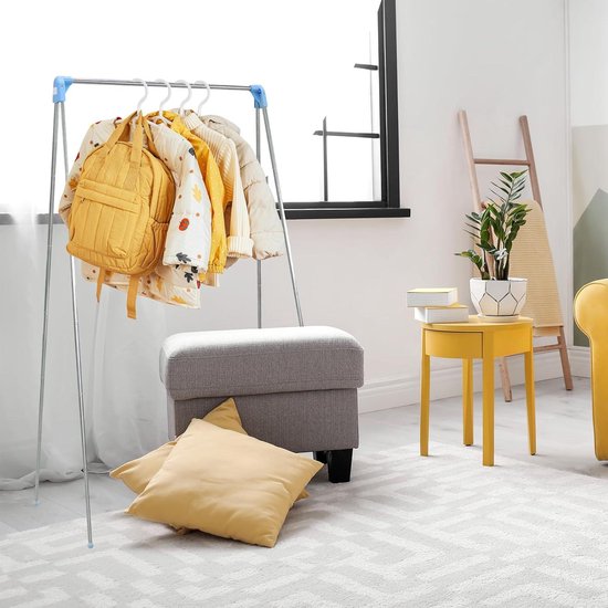FURNIBELLA - Industriële kledingstandaard op wielen tot 130 kg uittrekbare FURNIBELLA - Industriële kledingstandaard op wielen tot 130 kg uittrekbare