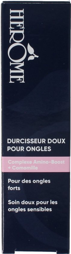 Herome Nagelverharder Sensitive - Nagelversterker Nagellak Nagelverzorging - maakt nagels sterk en biedt een milde verzorging - 10ml.