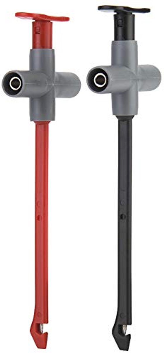 Multimeter Test Draad Kit, Precisie Punch Sensor Kabel Auto Reparatie Multimeter Test Clip Auto Test Tool Banaan Test Sonde Clip 2 stks.