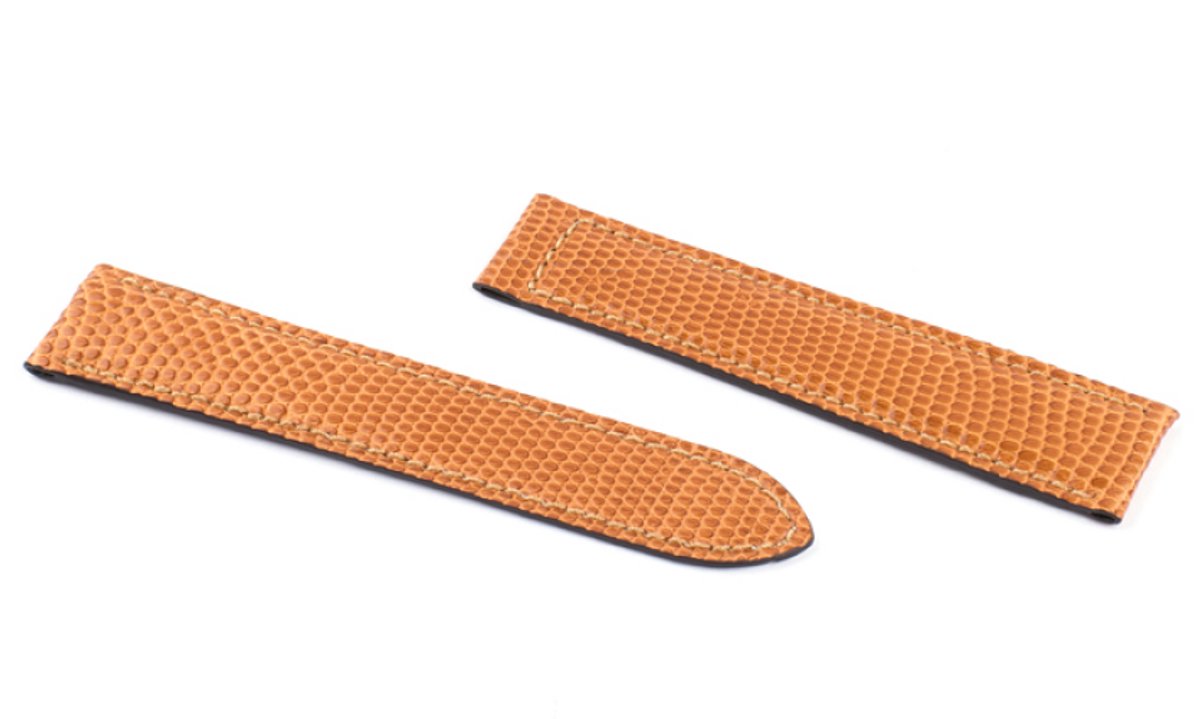 Horlogeband Monet Honing - Leer - 18-16mm