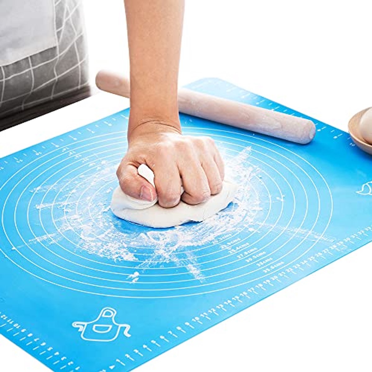 Siliconen bakmat voor gebak en deeg - Anti-aanbak rolmat 40x50cm