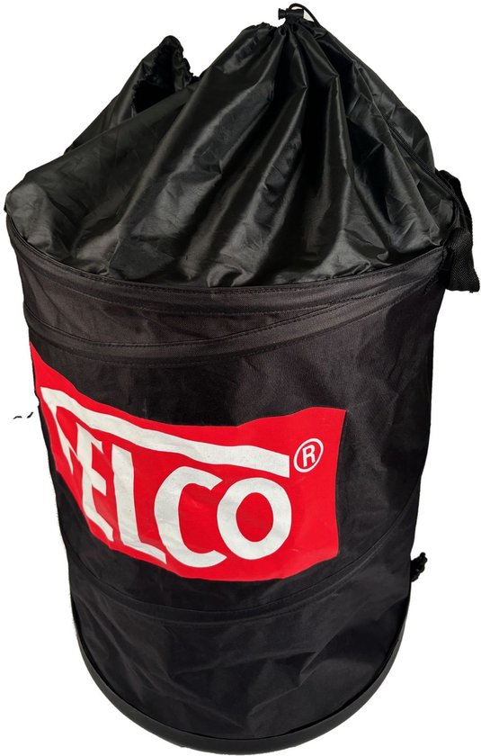FELCO 483 Bladzak van slijtvaste Oxford stof - verstevigde bodem, draaggreep, zak voor snoeischaar, opvouwbaar en duurzaam voor groenafval van Merkloos	 — afbeelding 4