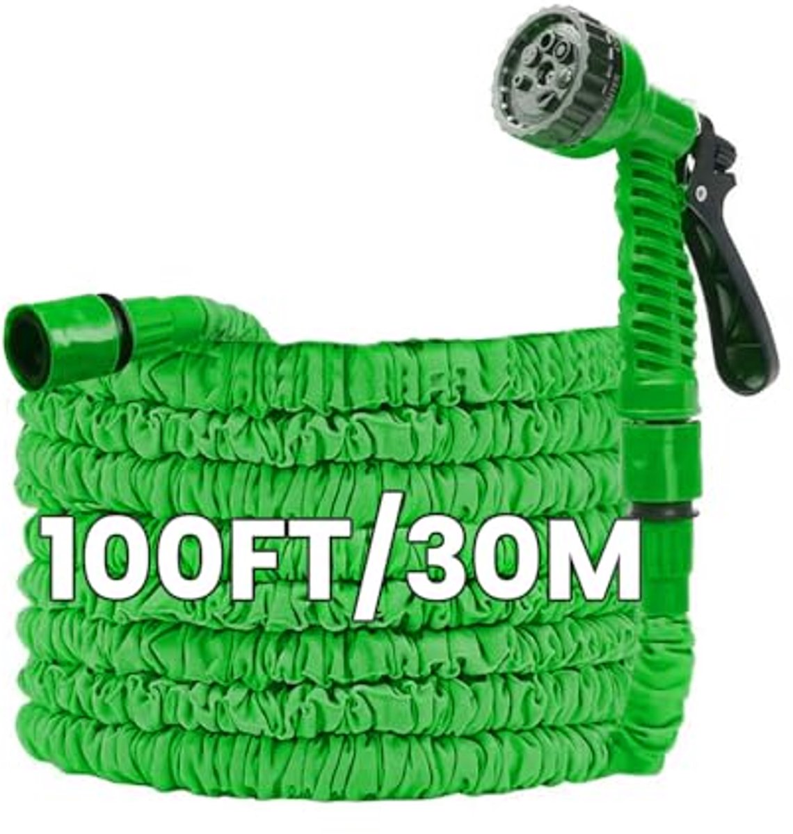 Uitbreidbare Tuinslang 100FT - Flexibele Watering Slang met 7 Functies Sproeikop