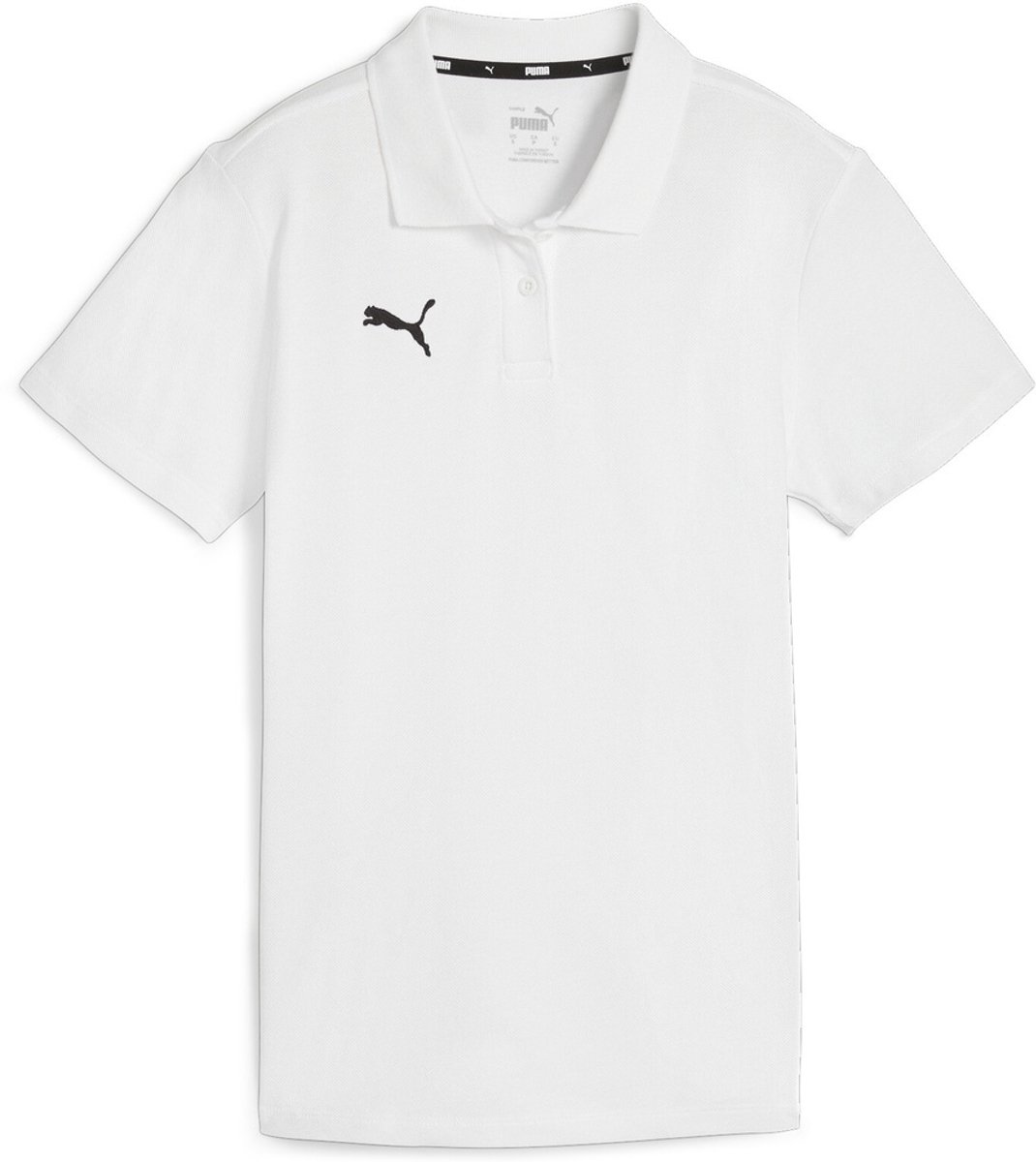 Puma damespoloshirt TeamGoal CasuaLongsleeve Polo Wmn 658607 Zwart