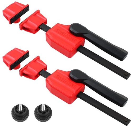 ULROAD 4 stuks 20 mm bankhaken Bench Dogs voor houtbewerking werkbank klem schaafbank accessoires compatibel met Festool MFT/3