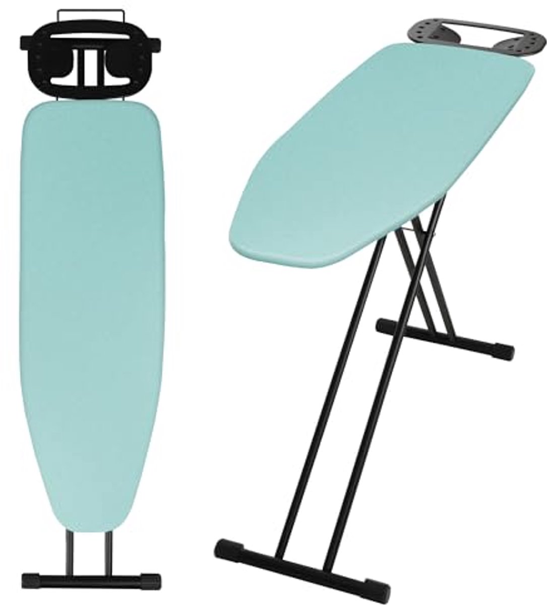 Inklapbare en Verstelbare Strijkplank 120 x 38 cm met Antislip Voeten