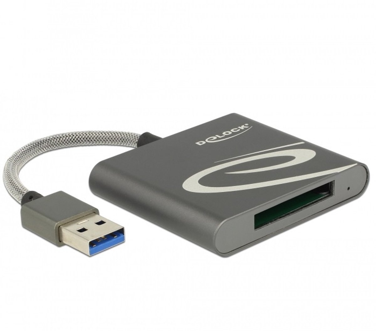 DeLOCK USB Cardreader met USB-A connector en 1 kaartsleuf - voor XQD - USB3.0