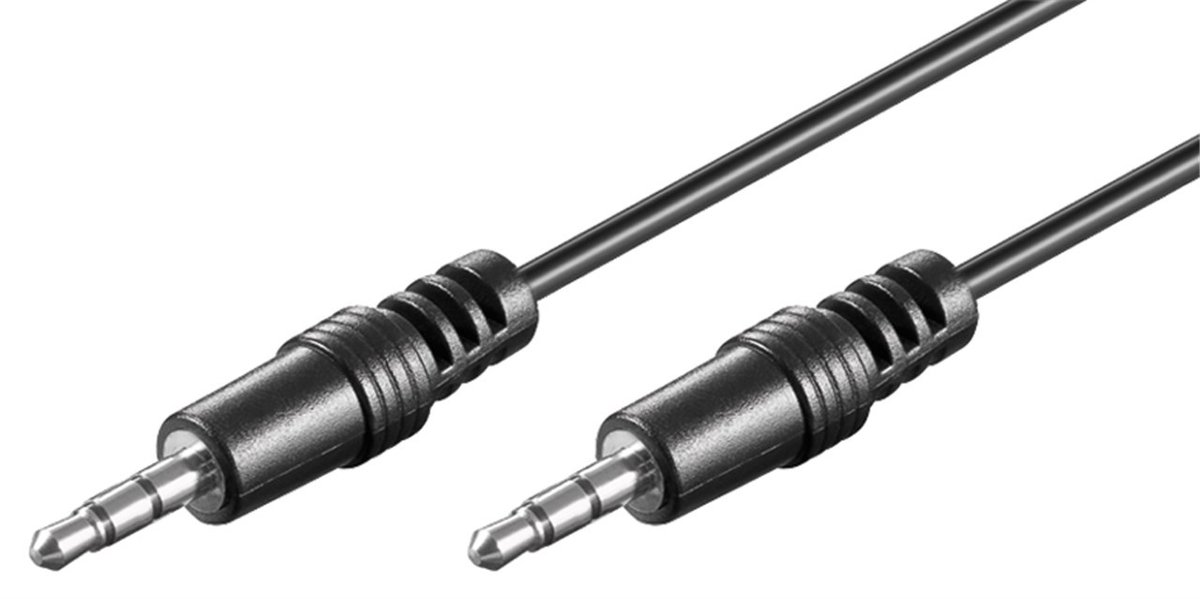 Goobay AUX Audio Connector Cable, 3.5 mm Stereo, CU 10 m