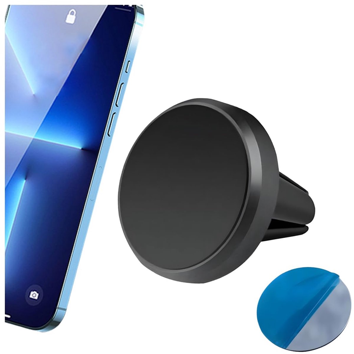 Auto-Mount Flexibele Rotatie Magnetische Houder Telefoon, Auto Telefoon Houder Vent Magnetisch-Telefoon, Auto Telefoon Rotatie Universele Magnetische Houders, Magnetische Telefoonhouder-Sterke