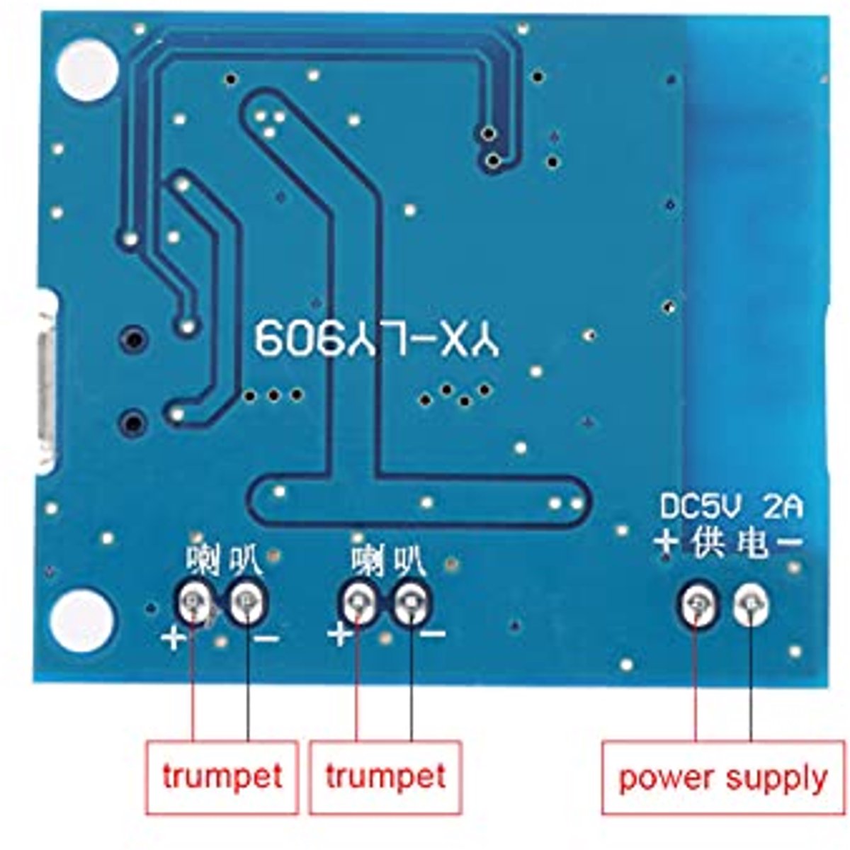 Bluetooth Versterker Boord Audio Amp Board Audio Ontvanger 4.2 Circuit Stereo Luidspreker Digitale Module Dual Channel 5W + 5W Mini Versterker Module
