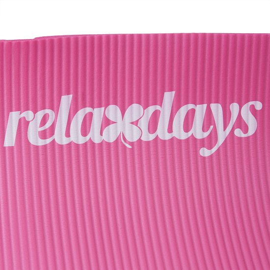 Relaxdays 2x yogamat dik - sportmat - workout matje - jogamat - joga matje - roze van Relaxdays — afbeelding 5
