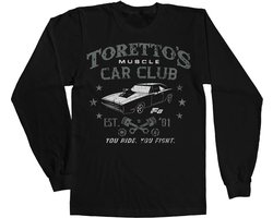 The Fast And The Furious Longsleeve shirt -S- Toretto's Muscle Car Club Zwart