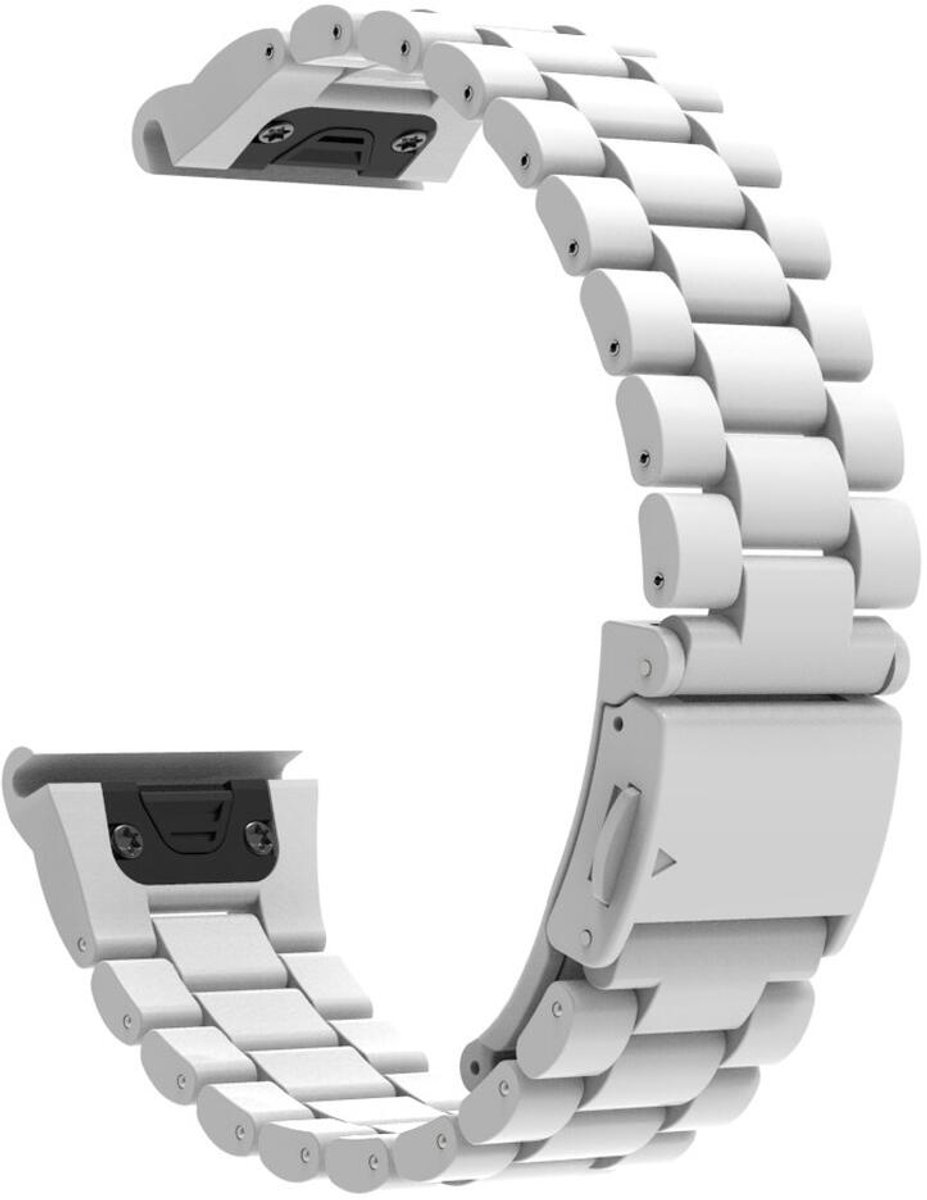 Universeel Garmin Quickfit 20MM Bandje Kunststof Wit