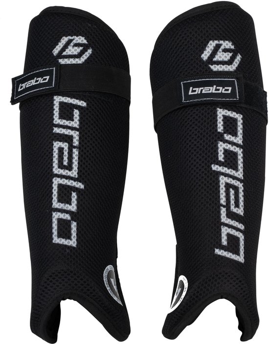 Brabo Tribute Hockey Scheenbeschermers Zwart/Wit