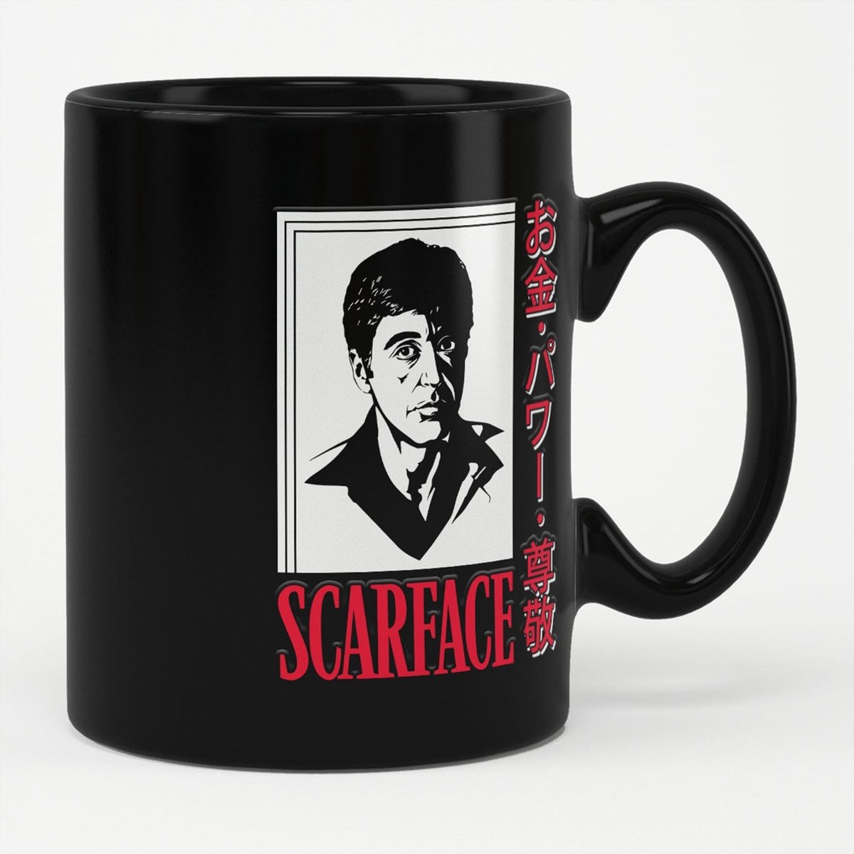 Scarface Tasse/Kaffeebecher Japanese Mug Black