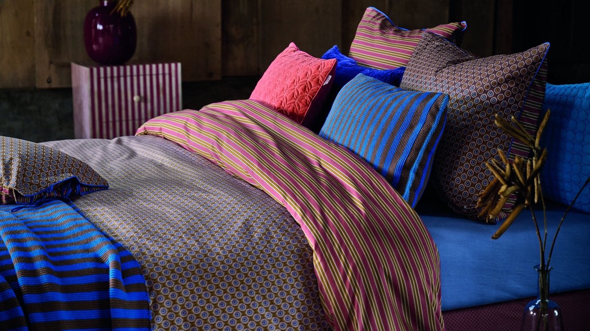 Pip Studio Imani dekbedovertrek - Lits-Jumeaux XL - 260 x 200/220 cm - Multi