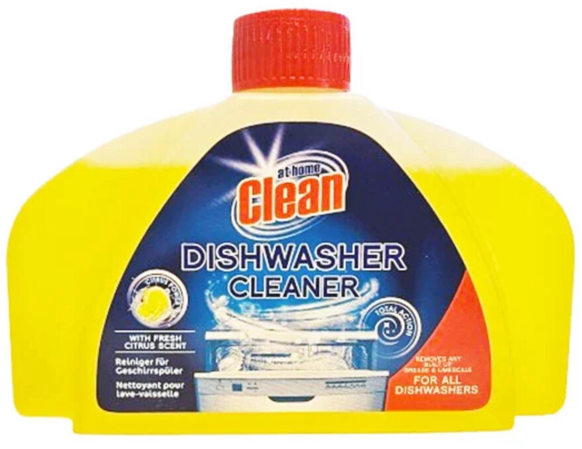 At Home Vaatwasmachinereiniger Lemon - 3 x 250 ml - Voordeelverpakking