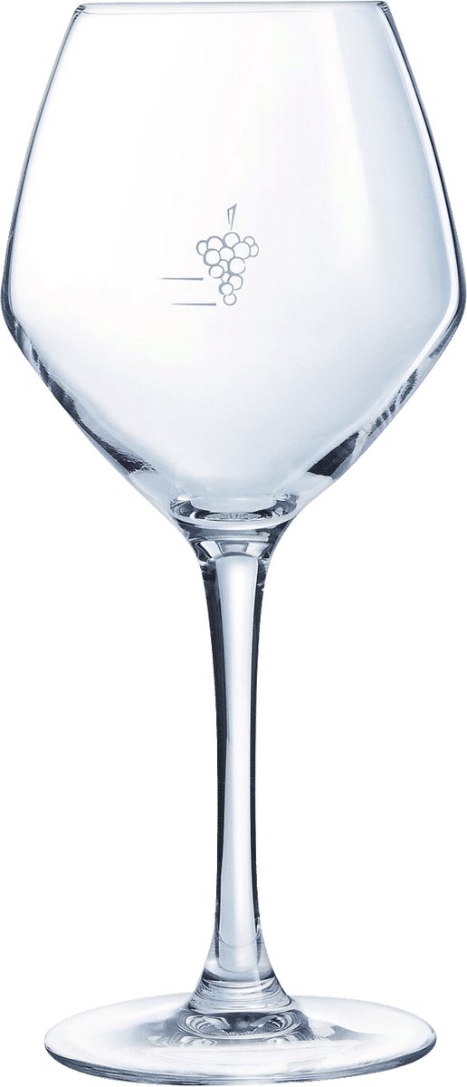 Chef & Sommelier Cabernet Young Wines Wijnglas 35 Cl Met Maatstreep - 6 Stuks