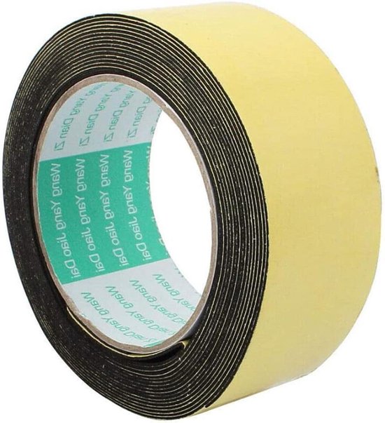sourcingmap 2 stuks 5 mm enkelzijdige sterke zelfklevende Mylar tape 50 m lengte wit