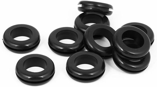 QUARKZMAN 1 stuk kabeldoorvoer grommet, flexibel rubber