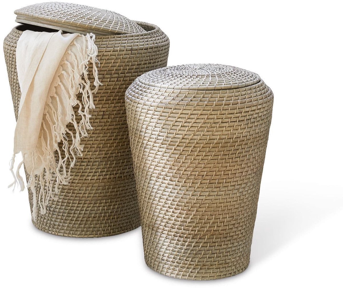LOBERON Wasmand, set van 2 Nora bruin