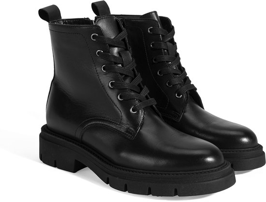 DESA Bottes Cuir Noir Femme Astuce de chaussure: rond Taille: 40 EU