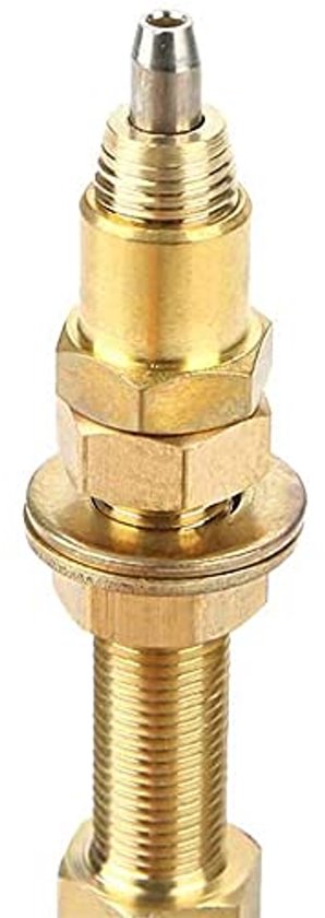 MAGT TR21X4 naar W21.8-14-RH Koperen CO2 Soda Cilinder Adapter Vulling Valve Connector