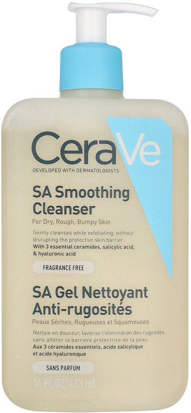 CeraVe SA Anti-Ruwe Huid Reiniger