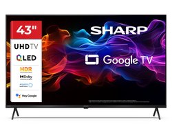 Sharp Aquos 43HP5265 - 43 inch 4K UHD QLED met Google TV